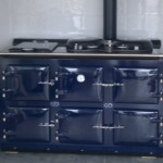 Dark blue aga pellet